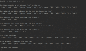 Python Lists – Add, Append, Modify, Remove, Slice