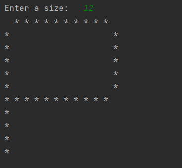 Python Program to print pattern of Letter P